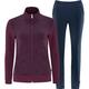 SCHNEIDER SPORTSWEAR Damen Sportanzug DELLAW-ANZUG, Größe 40 in darkcherry/dunkelblau