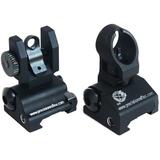 Precision Reflex Flip Up Front/Rear Sight Package w/ Thumb Wheel Black 05-28829