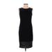 Jones New York Collection Casual Dress - Sheath: Black Dresses - Women's Size 2