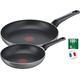 Tefal Easy Plus pan Set 2-Piece (Frying pan 22/28)