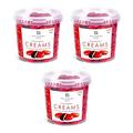 Whitakers Dark Chocolate Strawberry Fondant Creams - Bulk Tub 1kg / 120 pieces - PACK OF 3