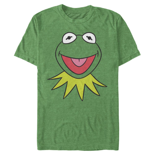 Disney Classics - Muppets - Kermit Big Face - Männer T-Shirt