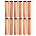 Candle Socket Covers, 3.9 Inch Candelabra Base Holder, Rose Gold 12 Pcs - Rose Gold