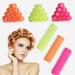 12 PCS Small Size Hair Roller-Self Grip Hair Curler Mini Sized Hairdressing Tools Salon Curly Style for Short Hair Pack of 12 Small 0.6 Inch (Random Color)