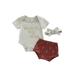 Bagilaanoe Toddler Baby Girl Boy Shorts Set Letter Print Short Sleeve Romper/Tee High Waist Shorts Casual Outfits for 0-4 Years