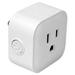 Powerzone ORRCWFII11 Wi-Fi Controlled Outlet 1 -Pole 15 A 125 V Grounded Socket Wi-Fi White