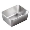 Deagia Lunch Cooler Bag Clearance Stainless Steel Thickened Box Kitchen Multi-Purpose Box Rectangular Fruit Box Household Large Capacity Storage Box with Lid Lunch Containers for Adults