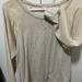 J. Crew Tops | J. Crew Long Sleeve Silk & Cotton Beige Top | Color: Tan | Size: M