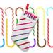 Pink Victoria's Secret Holiday | New Victoria's Secret Pink Sherpa Rainbow Stocking Limited Edition | Color: Pink/White | Size: Os