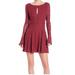 Free People Dresses | Free People Teen Witch Lace Dress In Plumeria | Color: Purple/Red | Size: S