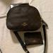 Coach Bags | Euc Coach Brown Black Leather Crossbody With New Miniature I’d Wallet | Color: Black/Brown | Size: Os