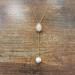 J. Crew Jewelry | J. Crew Pave Pearl Drop Necklace Nwt | Color: Gold/Pink | Size: Os