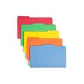 Smead Colored File Folder, 1/3-Cut Tab, Legal Size, Assorted Colors, 100 per Box (16943)