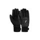 Skihandschuhe REUSCH "Garhwal Hybrid" Gr. 7,5, silberfarben (schwarz, silberfarben) Damen Handschuhe Sporthandschuhe