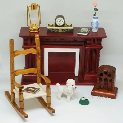 1:12 maison de poupée élégant Imitation Miniature poêle ensemble pour maison de poupée salon étude