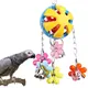 Jouets pour oiseaux perroquets accessoires pour animaux de compagnie perles colorées cloches