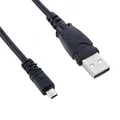 8pin USB PC chargeur données SYNC câble rette plomb pour mol Exilim EX-ZS5 s ZS5bk caméra