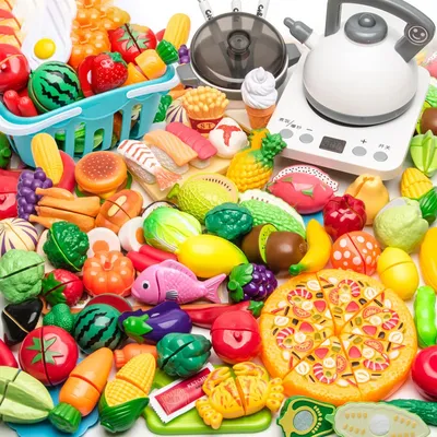 Ensemble de jouets de cuisine en plastique pour filles jouets de simulation de maison de jeu