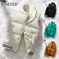 Gilet en coton sans manches pour homme veste chaude décontractée pour Couple grande taille 8xl