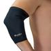 Heelbo Elbow Sleeve and Elbow Compression Sleeve with Copper Infused Fibers and Breathable Fabric for Tendonitis Golfers Weight Lifting Tennis Elbow or Arthritis for Men and Women Black Large