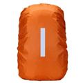 Waterproof Backpack Rain Cover Antislip Cross Buckle Strap (Orange M)