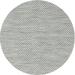 Ahgly Company Machine Washable Indoor Round Contemporary Grey Gray Area Rugs 7 Round