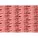 Ahgly Company Machine Washable Indoor Rectangle Transitional Light Coral Pink Area Rugs 4 x 6