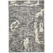 Wool Brown Rug 4X6 Modern Hand Knotted Scandinavian Abstract Room Size Carpet