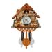 BMForward Retro Cuckoo Room Clock Wooden Chime Living Alarm Wall Clock Clock Clock Clock