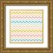 Grove Beth 15x15 Gold Ornate Wood Framed with Double Matting Museum Art Print Titled - Baby Quilt Pattern 2