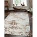 4 ft. 4 in. x 6 ft. 4 in. Machine Woven Heatset Polypropylene Contemporary Rectangle Area Rug Cream