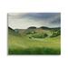 Stupell Industries Rolling Country Hills Green Rural Meadow Fields Painting Gallery Wrapped Canvas Print Wall Art Design by Ziwei Li