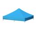 Arlmont & Co. Angelea 8FT x 8FT Replacement Canopy in Blue | 40.8 H x 96 W x 96 D in | Wayfair E55BC71E47044C248A5D4E71011A9300