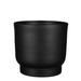 Joss & Main Lyria Terracotta Pot Planter Clay & Terracotta in Black | 9.05 H x 11 W x 11 D in | Wayfair E07B01377F424CFE94ACB9062011CF51