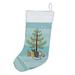 The Holiday Aisle® Satin Mouse Stocking Polyester in Blue/Green | 18 H x 13.5 W in | Wayfair 741D769C1B994E6C956E4FAD97B8A032