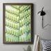 Bay Isle Home™ UA Fern Glow I Premium Framed Canvas- Ready To Hang Canvas, Solid Wood in White | 36 H x 24 W x 2.5 D in | Wayfair