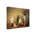 Red Barrel Studio® Jacqueline Hammer Apples Pears & Tulips Outdoor Canvas All-Weather Canvas | 14 H x 19 W x 1.5 D in | Wayfair