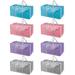 Latitude Run® Heavy Duty Extra Large Plastic Cube Set Plastic in Pink/Gray/Blue | 14 H x 29 W x 15 D in | Wayfair 18BCA0D6F18544AD80BDAF6A0EB155F1