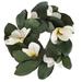 The Holiday Aisle® Fresh 24" Polyester Wreath in Green | 4.2 H x 24 W x 24 D in | Wayfair 016B241DAD704A79A5F05F89E0E57027
