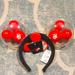 Disney Accessories | Disney Mickey Ears | Color: Black/Red | Size: Osg