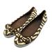 Coach Shoes | Coach Margie Sneaker Flats Animal Print Size 8.5 | Color: Brown/Cream | Size: 8.5