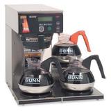 Bunn-O-Matic 38700.0002 12-Cup Digital 3-Warmer Commercial Brewer screenshot. Coffee Makers directory of Appliances.