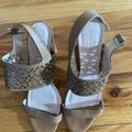 Kate Spade Shoes | Kate Spade All Leather Heels Size 9 | Color: Tan | Size: 9