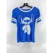 Disney Tops | Disney Parks Women's Lilo & Stich Character T-Shirt Graphic Print Small Blue | Color: Blue | Size: S