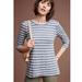 Anthropologie Tops | Anthropologie // Sol Angeles Striped Scoop Back Tunic | Color: Blue/White | Size: S