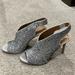 Jessica Simpson Shoes | Brand New Jessica Simpson Silver Sparkle Peep Toe Heels! Size 9.5. | Color: Silver | Size: 9.5