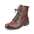 Rieker Women Boots 71229, Ladies Lace-up Boots,lace-up Boots,Half Boots,Lacing,Brown (Braun / 22),42 EU / 8 UK