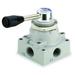 ARO M112LR Manual Air Control Valve,4-Way,1/4in NPT