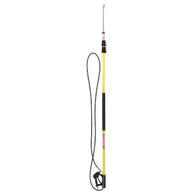 ZORO SELECT 1MDD9 Telescoping Wand,18 Ft,Fiberglass