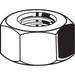 ZORO SELECT N04122.100.0001 Hex Nut, 1"-8, Steel, Grade 8, Zinc Yellow, 55/64